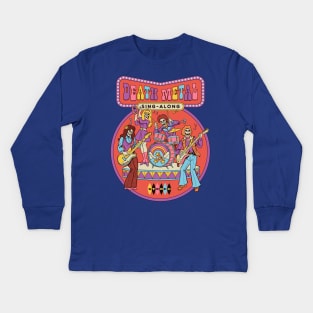 Death Metal Sing-Along Kids Long Sleeve T-Shirt